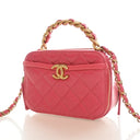 Chanel Mini Glazed Calfskin...