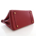 Hermes Rouge H Togo Birkin 30 
