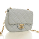 Chanel Mini Lambskin Square...