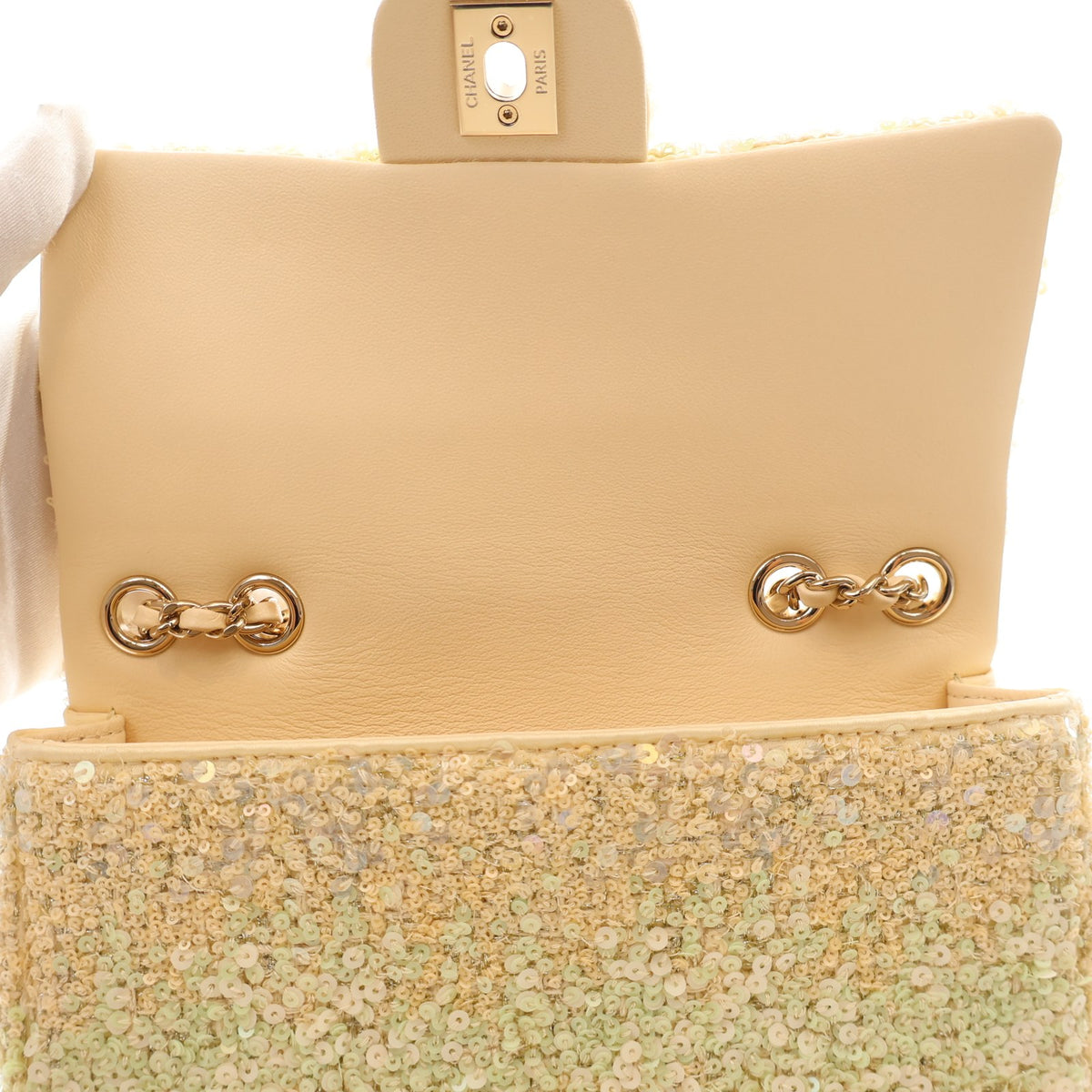 Chanel Mini Sequin CC Flap Bag, photo 12 of 15