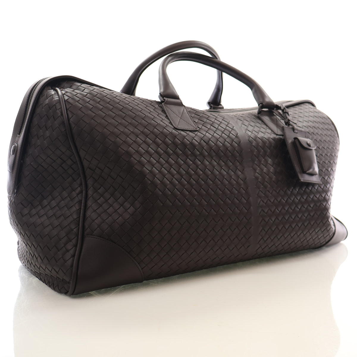 Bottega Veneta Intrecciato Calfskin Weekender Bag, photo 2 of 18
