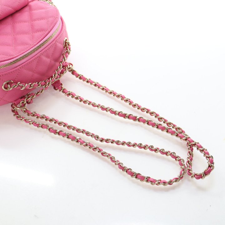chanel cc day backpack quilted caviar mini Chanel Small Caviar Day Backpack – Luxe Du Jour