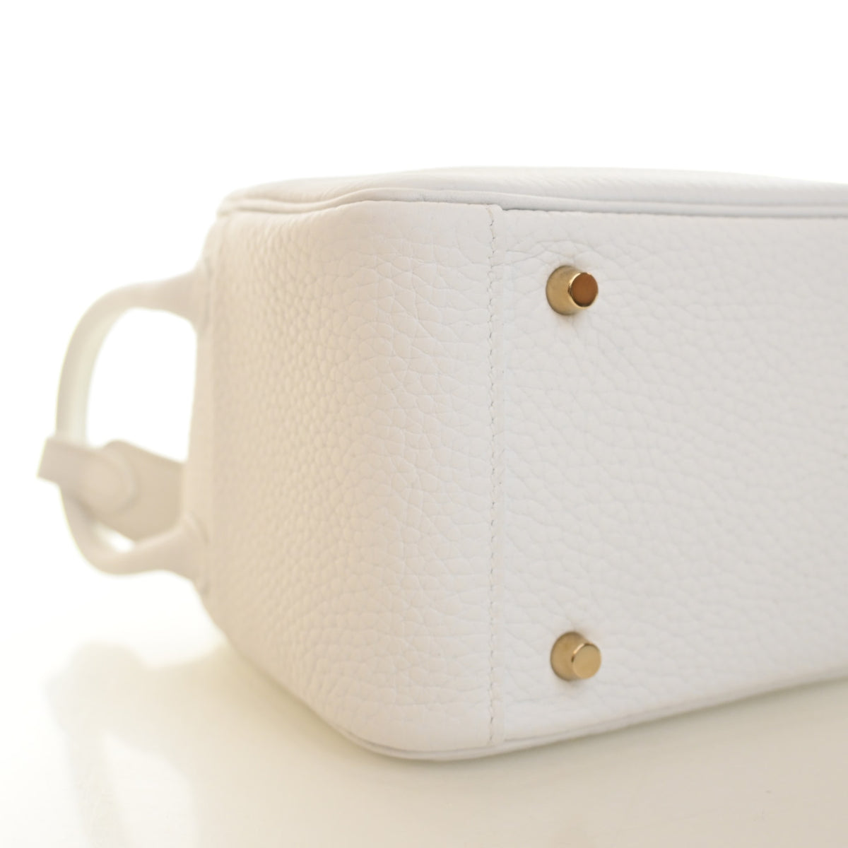 Hermes New White Clemence Mini Lindy 20, photo 6 of 14