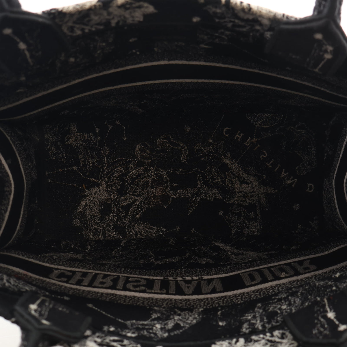Christian Dior Medium Zodiac Toile De Jouy Book Tote, photo 14 of 17