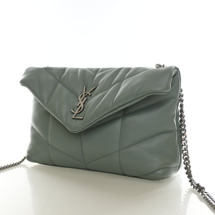 Saint Laurent Toy Lambskin Loulou Puffer