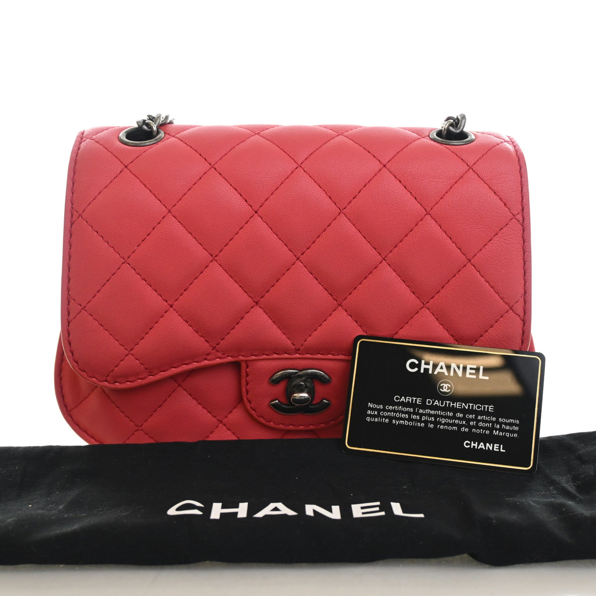 Chanel Small Calfskin Chain Flap Bag, photo 19 of 19