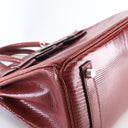 Hermes Burgundy Lizard Birk...