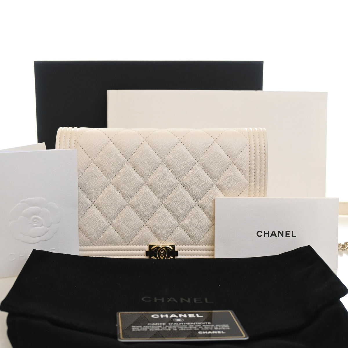Chanel Caviar Boy Wallet On Chain (WOC), photo 19 of 19