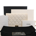 Chanel Caviar Boy Wallet On...