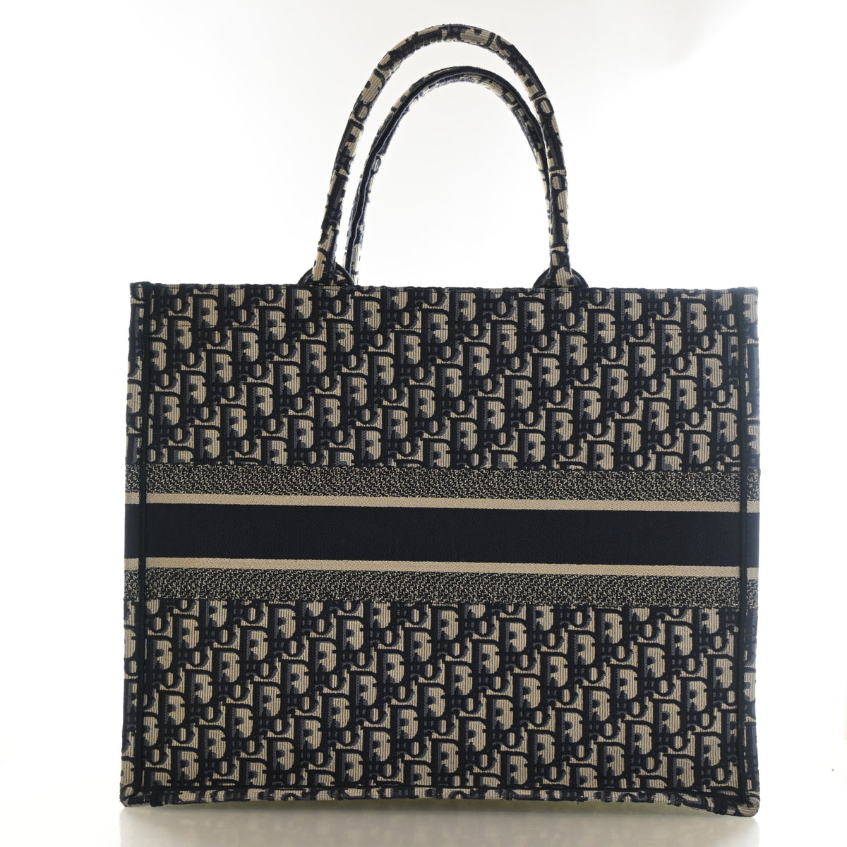 Pre-Owned Christian Dior Book Tote Large Oblique, front view, photo 11 of 15