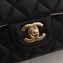 Chanel Mini Lambskin Rectan...
