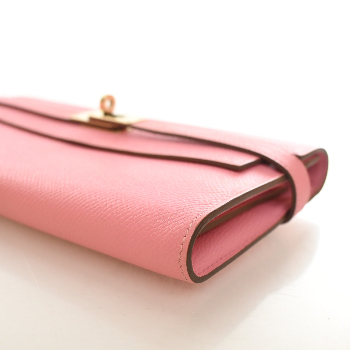 Hermes Rose Confetti Epsom Kelly Long Wallet, photo 8 of 12