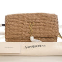 Saint Laurent Raffia Kate T...