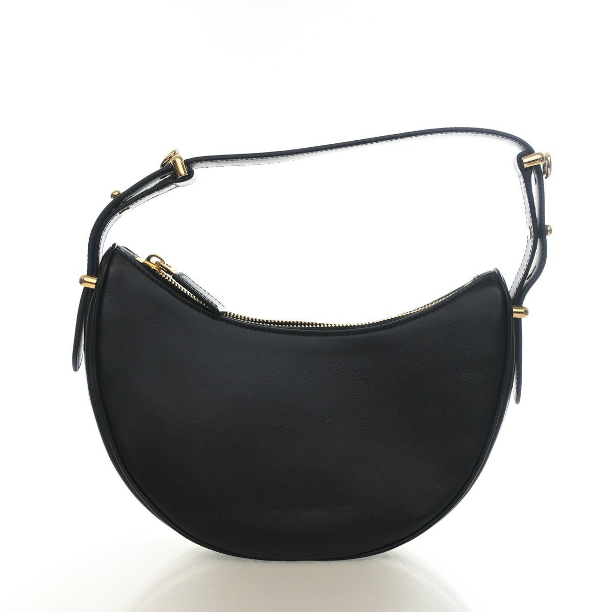 Pre-Owned Prada Shoulder Bag Small Soft Calfskin Arque, front view