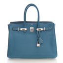Hermes Blue Jean Togo Birki...