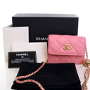 Chanel Mini Pink Lambskin P...