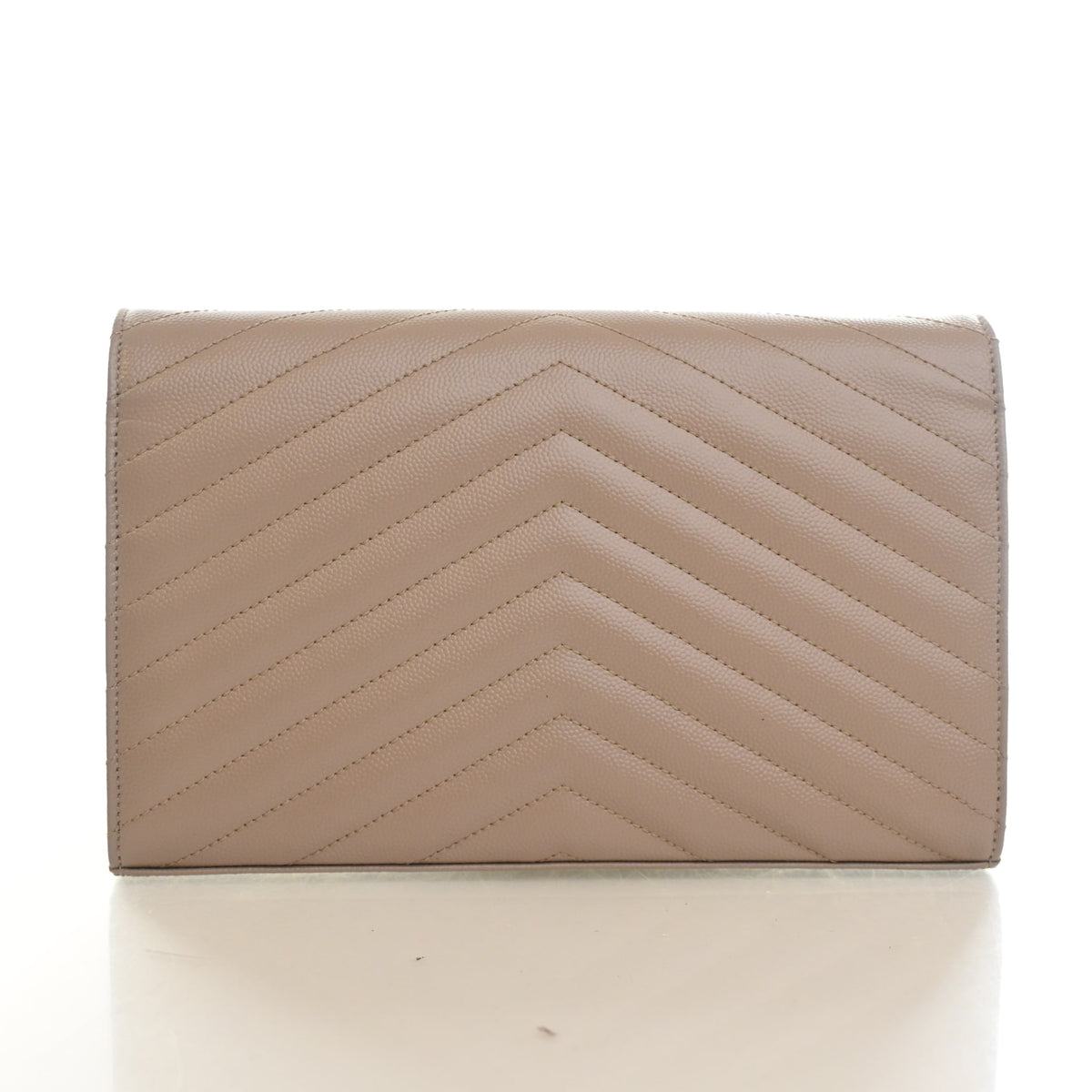 Pre-Owned Saint Laurent Wallet On Chain Calfskin Cassandre Envelope Chain WOC, front view, photo 11 of 13