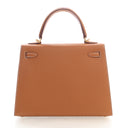 Hermes Gold Epsom Sellier K...