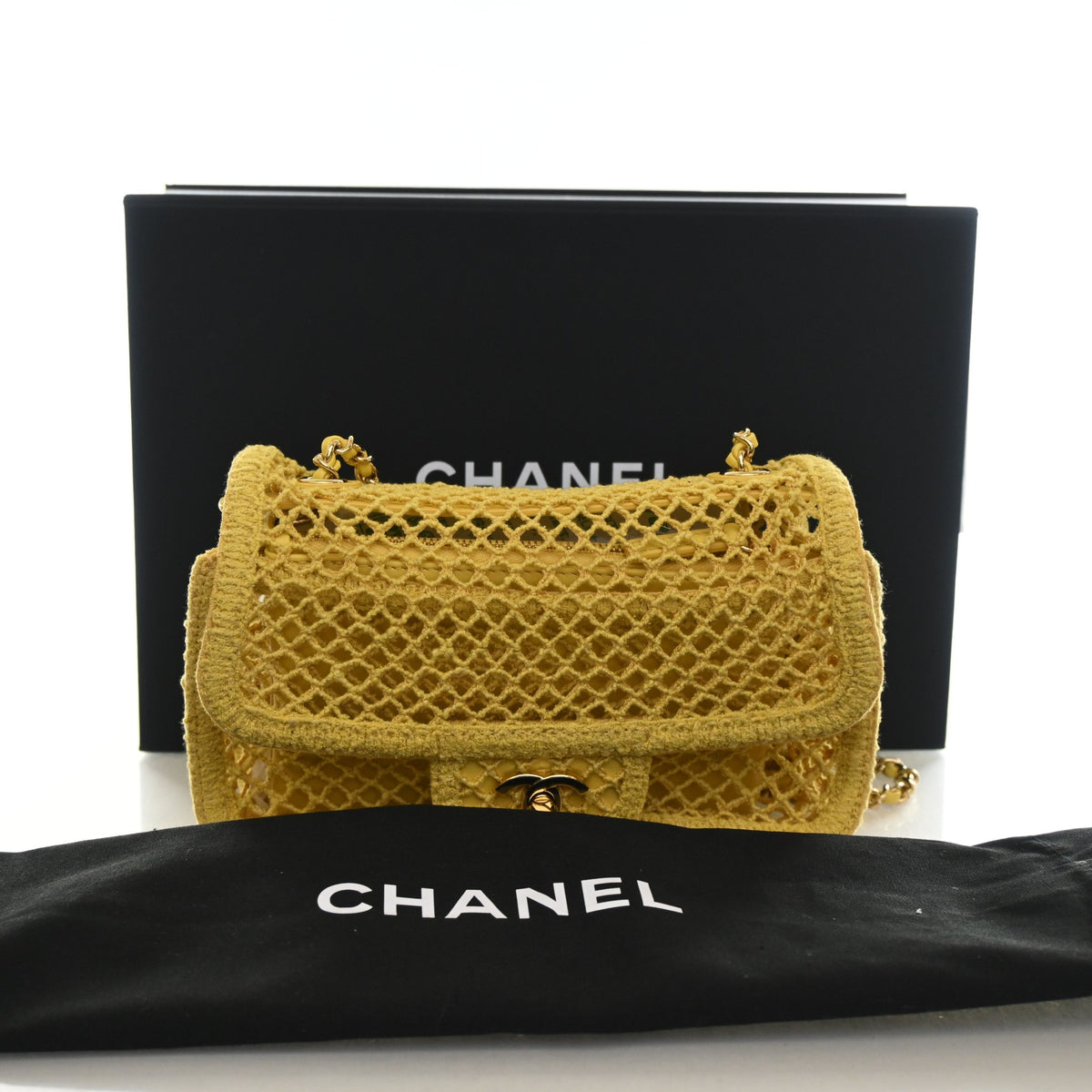 Chanel Small Mesh Coco Beach Flap Bag, photo 14 of 14