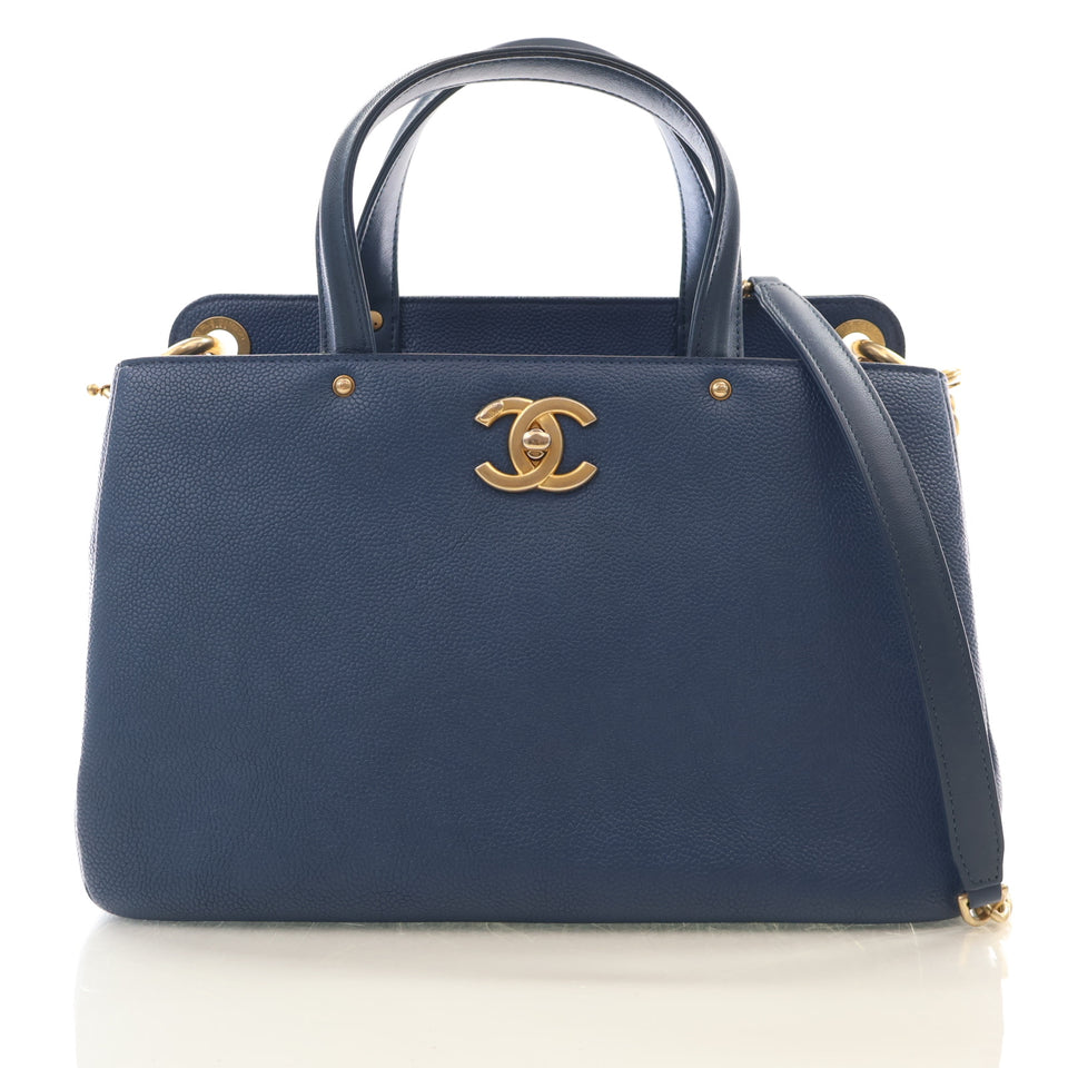 Chanel Caviar Shopping Tote