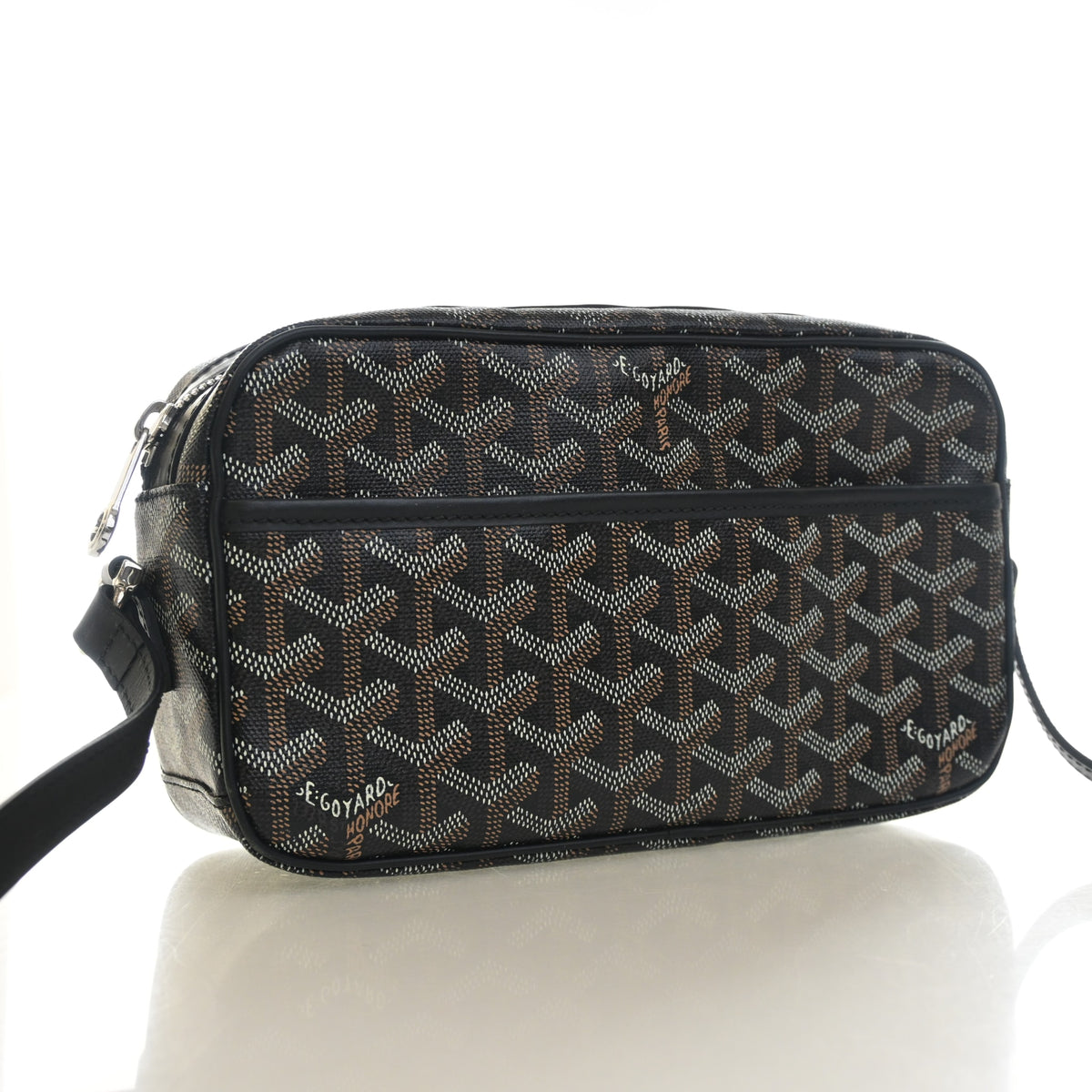 Pre-Owned Goyard PM Goyardine Cap-vert, three-quarter view