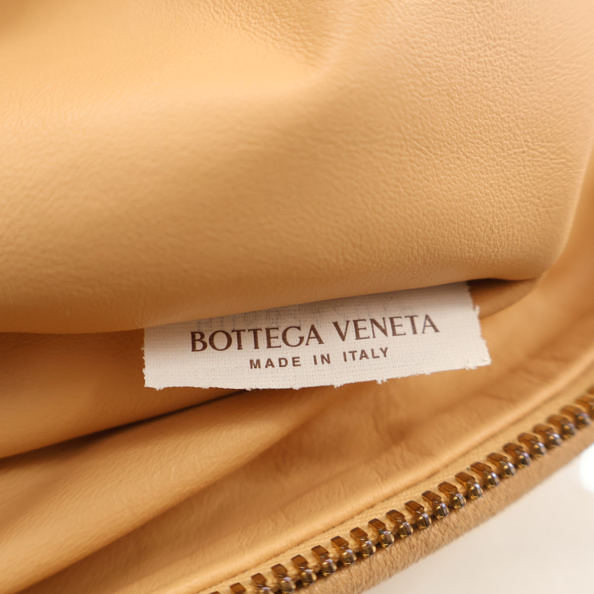 Pre-Owned Bottega Veneta Jodie Classic Intrecciato Nappa Leather, interior label and date code