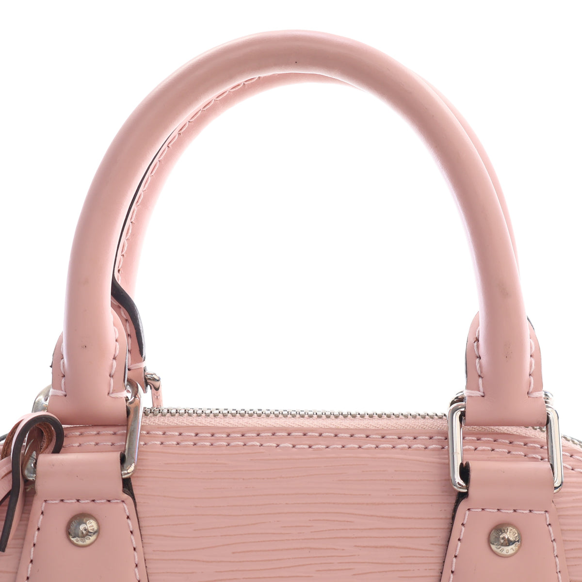 Pre-Owned Louis Vuitton Alma Epi BB, side profile, photo 13 of 20