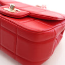 Chanel Mini Lambskin Square...