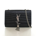 Saint Laurent Small Crocodi...
