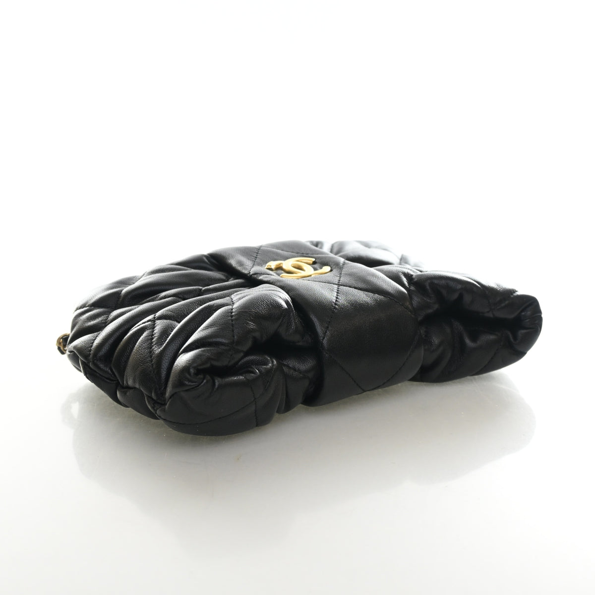 Chanel Mini Lambskin Bow Clutch With Chain, photo 5 of 13