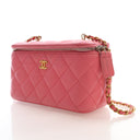 Chanel Small Lambskin Pearl...