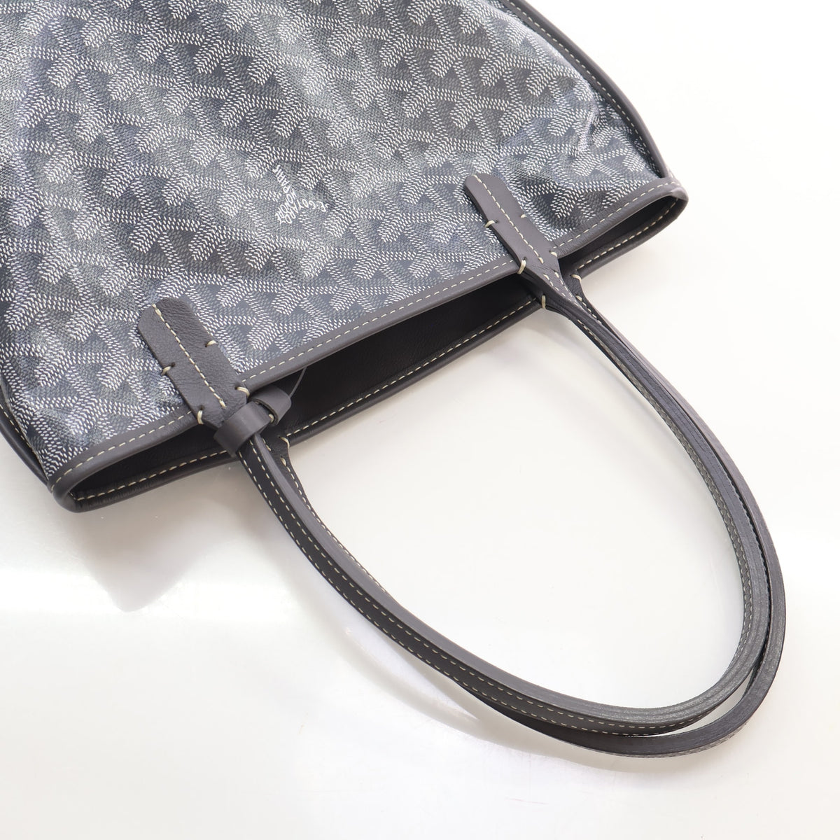 Pre-Owned Goyard Mini Goyardine Anjou, side profile, photo 10 of 16