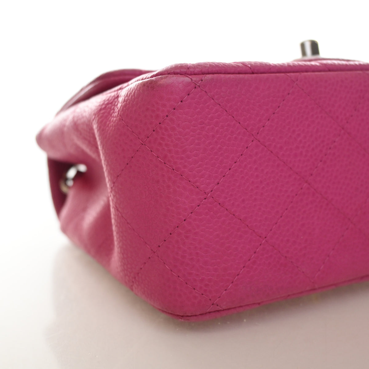 Chanel Mini Caviar Square Classic Flap Bag, photo 6 of 26