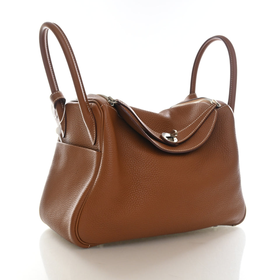 Hermes Gold Clemence Lindy 30