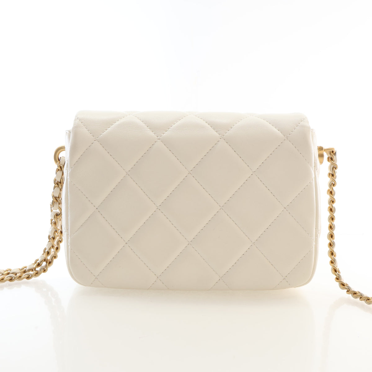Pre-Owned Chanel Flap Bag Mini Lambskin My Perfect, front view