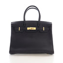 Hermes Noir Togo Birkin 3 i...
