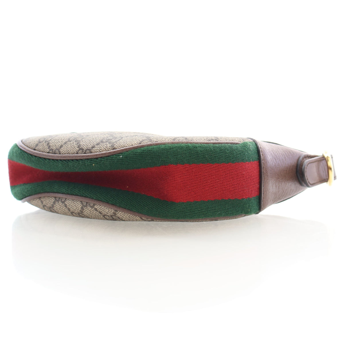 Gucci Mini GG Supreme Ophidia Half Moon Hobo, photo 7 of 16