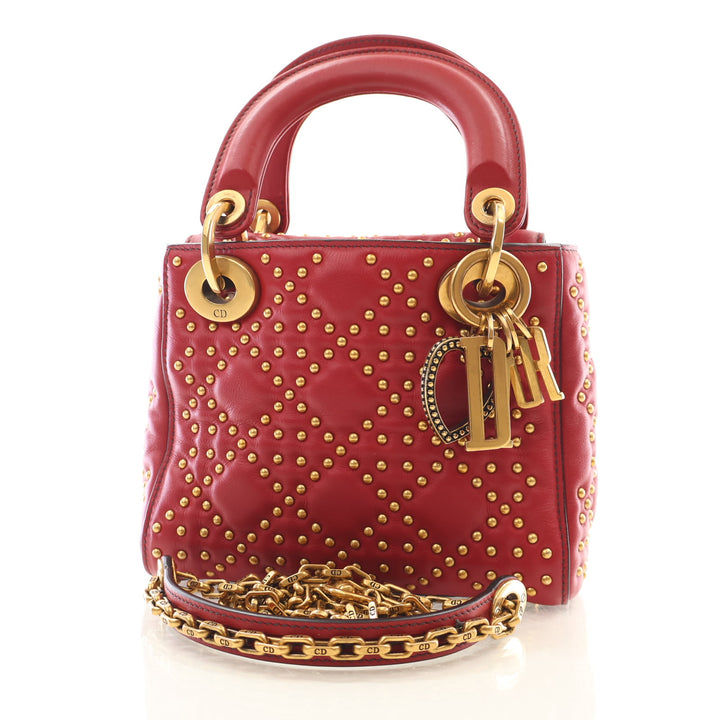Christian Dior Mini Lambskin Lady Dior