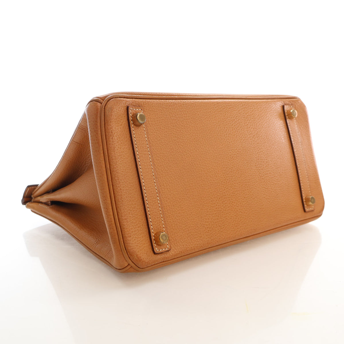 Hermes Vintage Gold Ardennes Birkin 30, photo 11 of 23