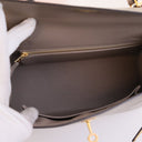 Hermes Gris Asphalt Epsom K...