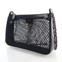 Chanel Lambskin Mesh Pouch Bag