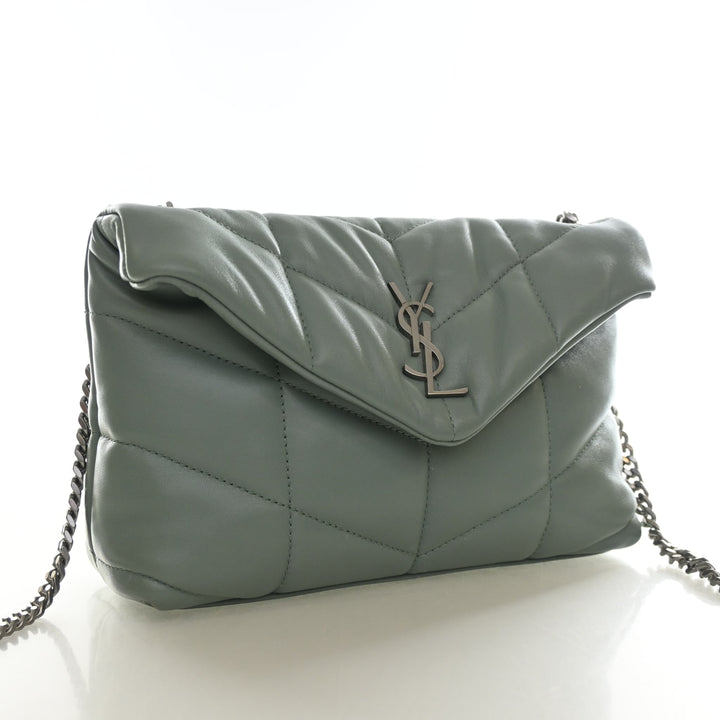 Saint Laurent Toy Lambskin Loulou Puffer