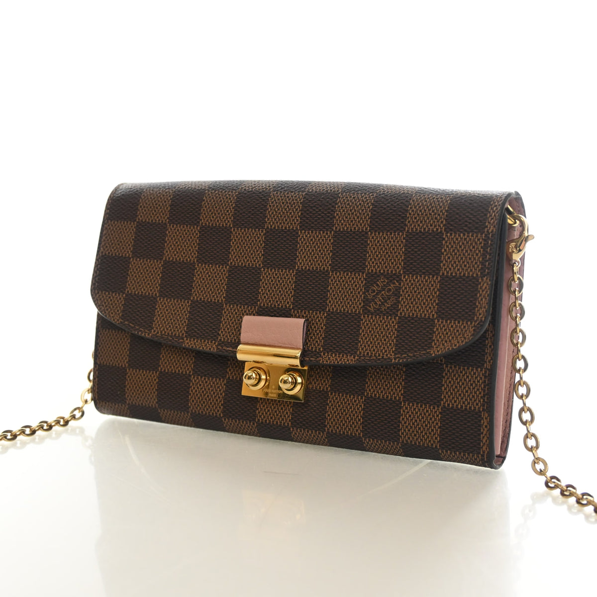 Louis Vuitton Damier Ebene Croisette Wallet On Chain (WOC), photo 3 of 17
