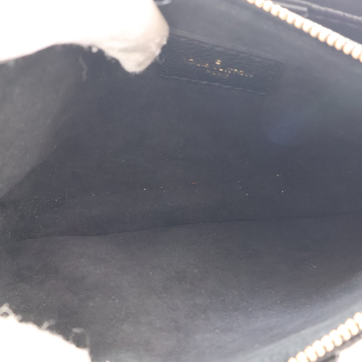 Pre-Owned Louis Vuitton Monogram Empreinte Giant Multi-pochette Accessoires, open interior with lining, photo 16 of 17