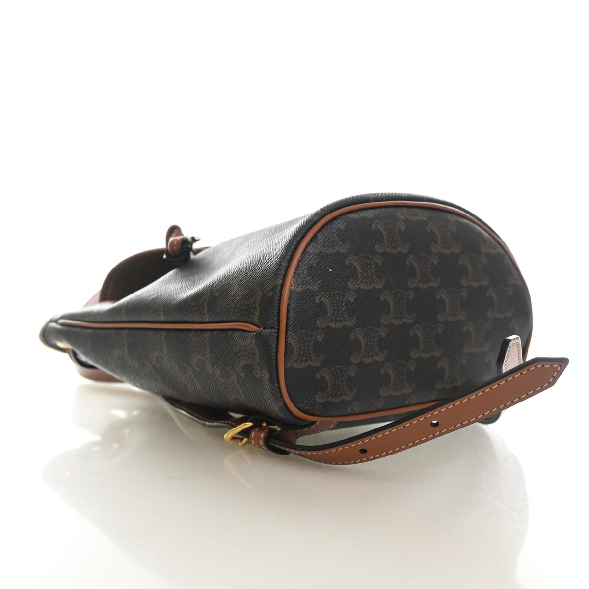 Celine Mini Triomphe Canvas Folco Backpack, photo 5 of 14