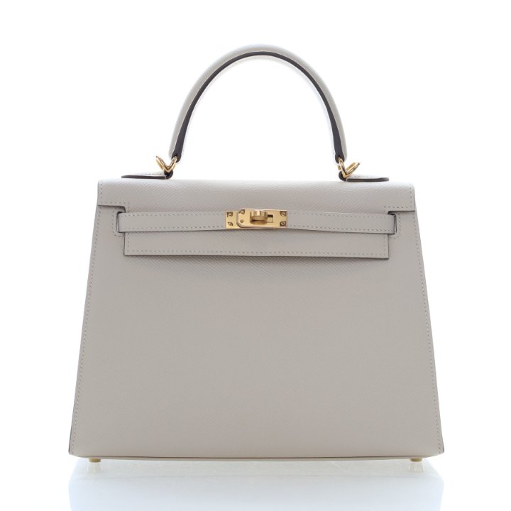 Hermes Craie Epsom Sellier Kelly 25