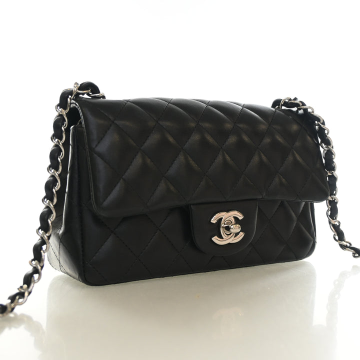 Chanel Mini Lambskin Rectangular Classic Flap Bag