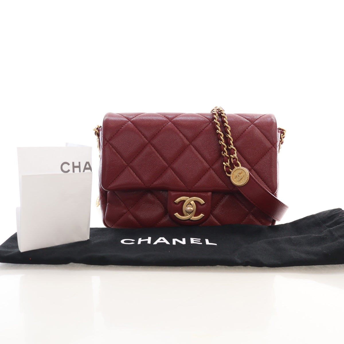 Chanel Mini Caviar Twist Your Buttons Flap Bag, photo 19 of 19