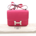 Hermes Rose Tyrien Epsom Co...
