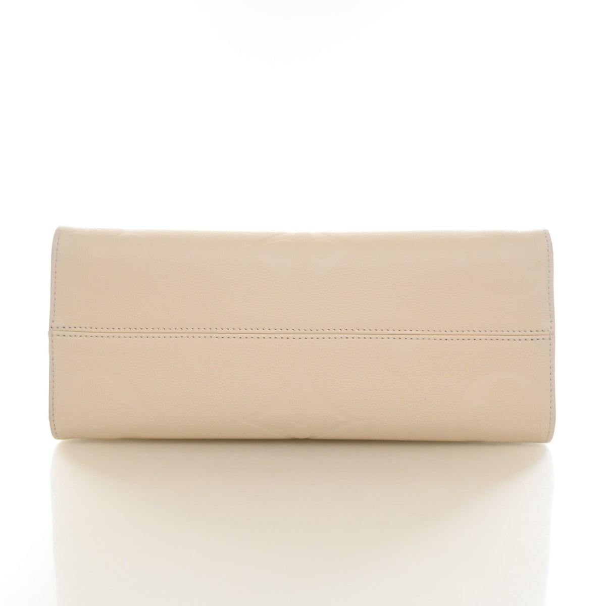 Pre-Owned Louis Vuitton Onthego MM Monogram Empreinte Giant, base and feet view, photo 8 of 16